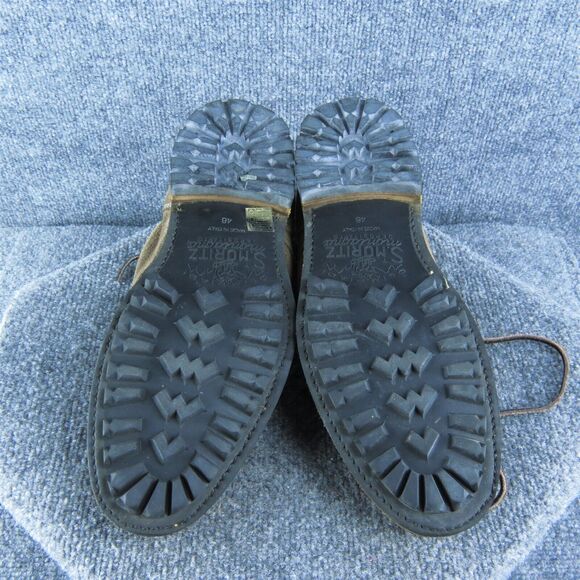 Officine Creative S. Moritz Entirely Hand Made Men Derby Size 46 Medium Brown - Picture 7 of 9